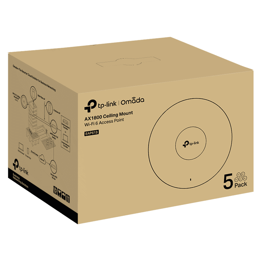TP-Link EAP613 AX1800 Ceiling Mount Wi-Fi 6 Access Point 6