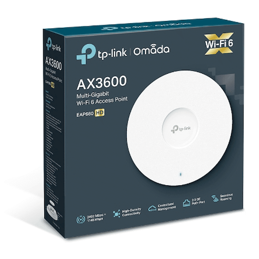 TP-Link EAP660 HD AX3600 Ceiling Mount Wi-Fi 6 Access Point 4