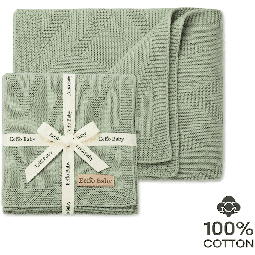 Echo Baby Knitted Baby Blanket 3