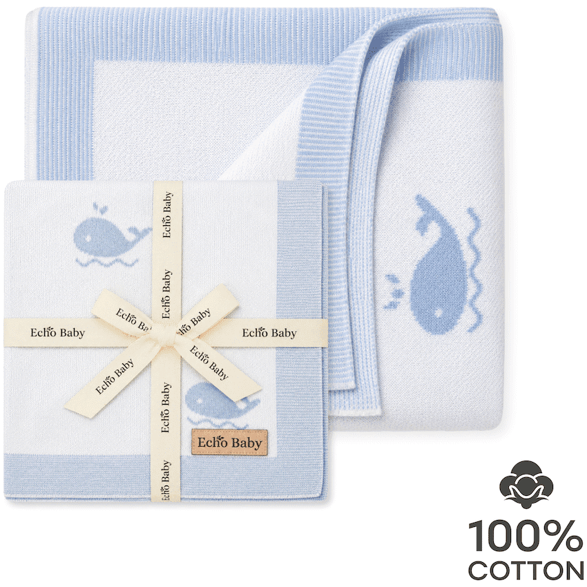 Echo Baby Knitted Baby Blanket 4