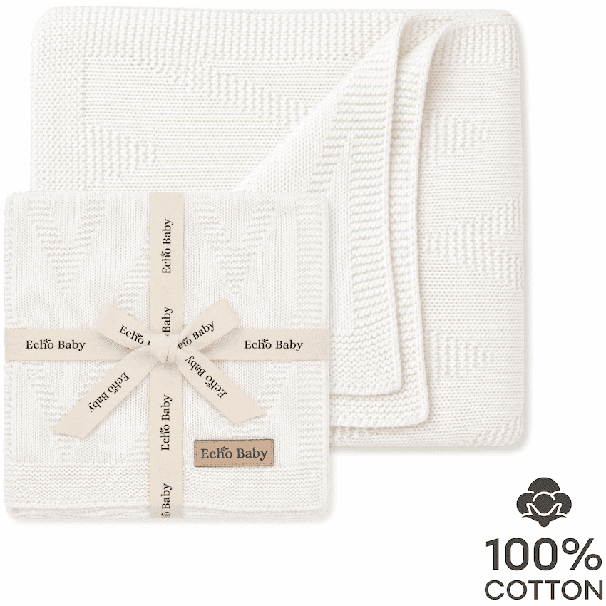 Echo Baby Knitted Baby Blanket 5