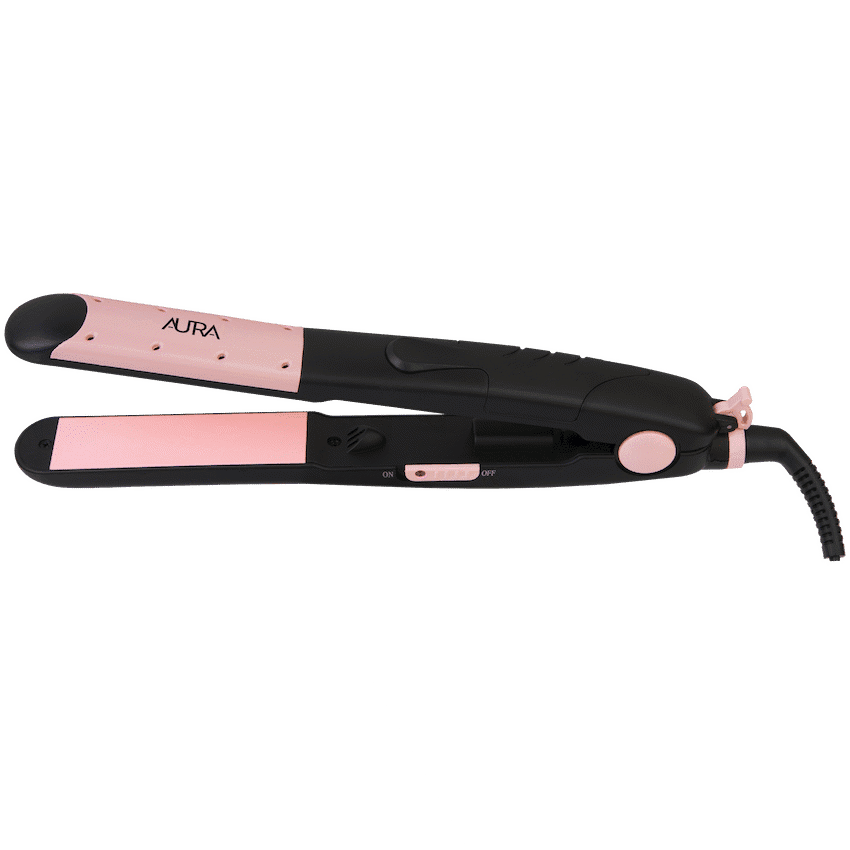 Aura by Elektra Wet n Dry Straightener Black 1