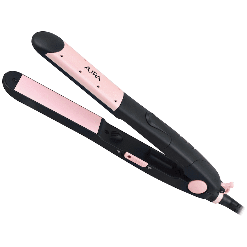 Aura by Elektra Wet n Dry Straightener Black 2