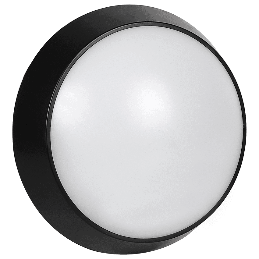 Ellies Spectra Series - AC 15W  Round LED Bulkhead with 3CCT -BK 1
