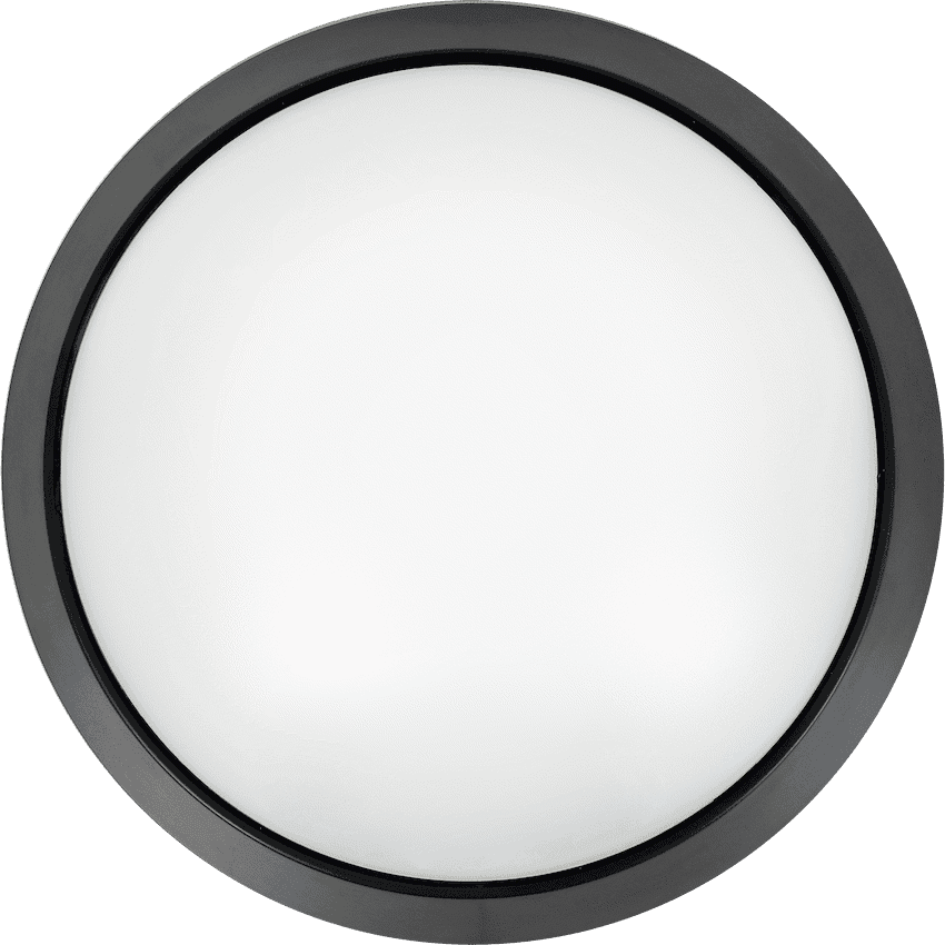 Ellies Spectra Series - AC 15W  Round LED Bulkhead with 3CCT -BK 3
