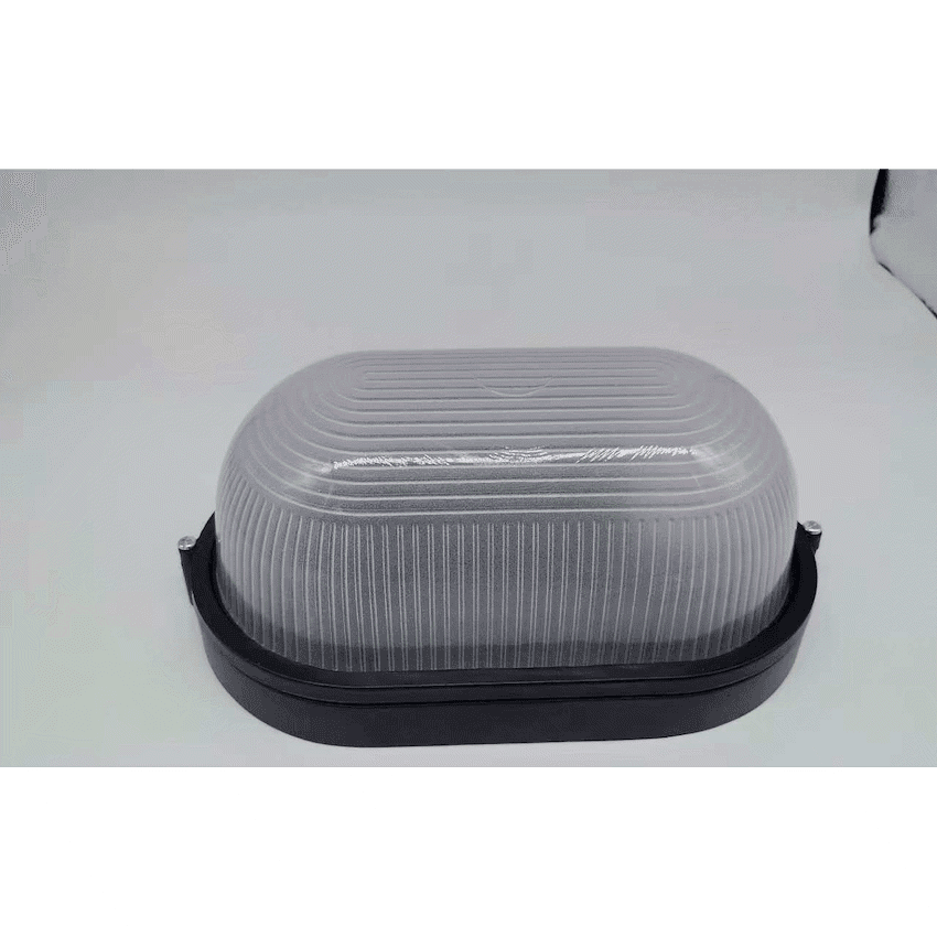 Ellies Illume Series - AC Oval Bulkhead - Aluminium + Glass - E27 Base 10