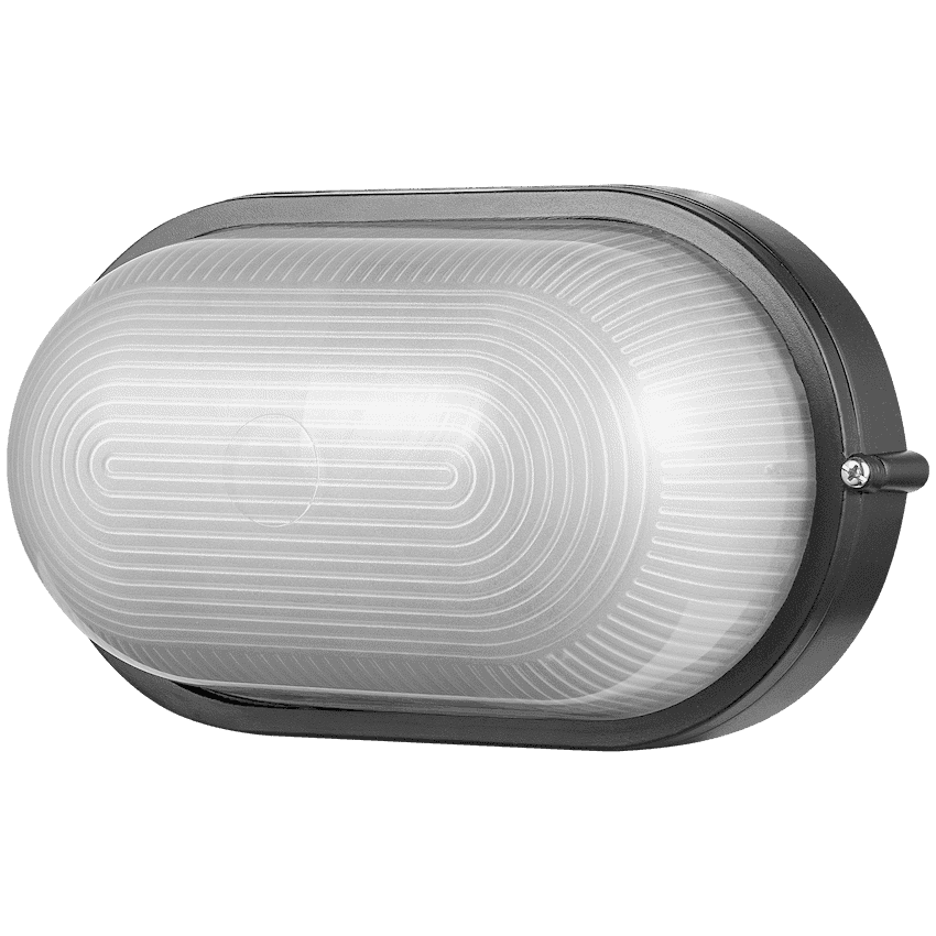 Ellies Illume Series - Large AC Oval Bulkhead - Aluminium  + Glass 8