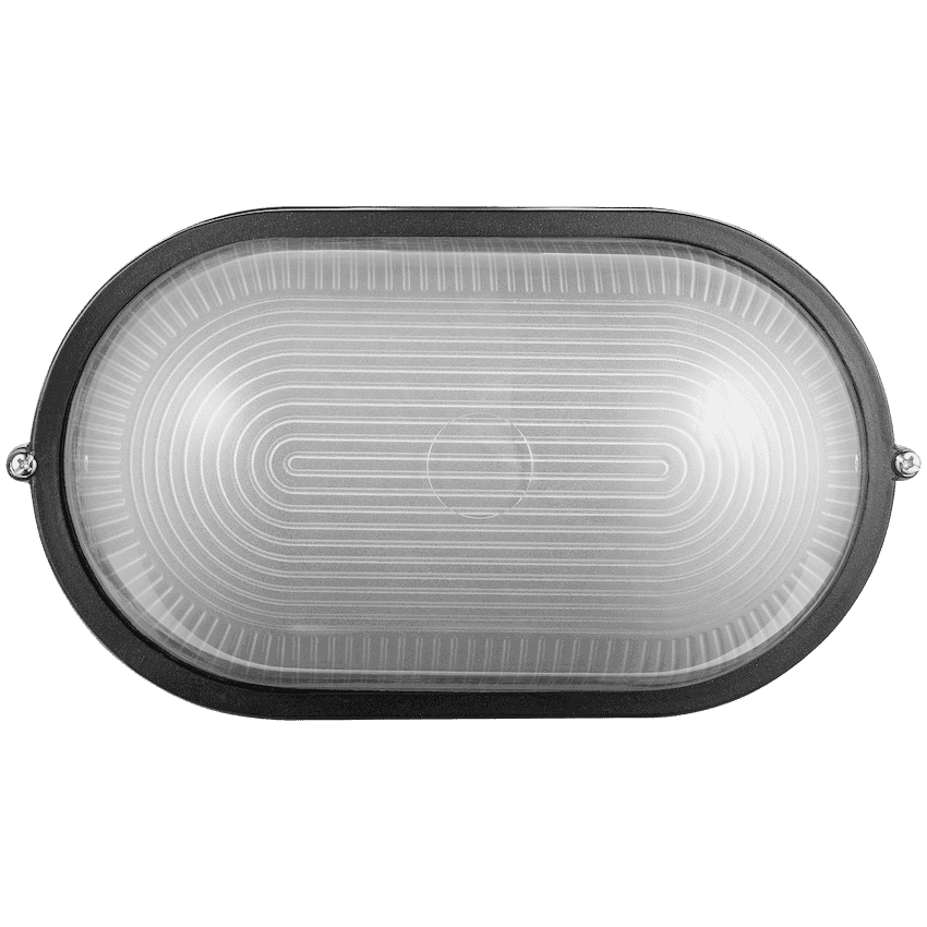 Ellies Illume Series - Large AC Oval Bulkhead - Aluminium  + Glass 9