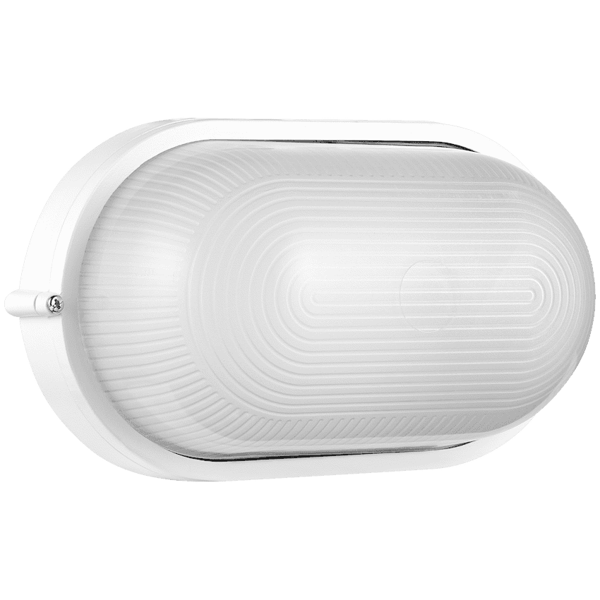 Ellies Illume Series - Large AC Oval Bulkhead - Aluminium  + Glass 2