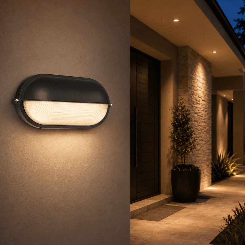 Ellies Arc Series - Large AC Oval Bulkheads - Aluminium + Glass 7