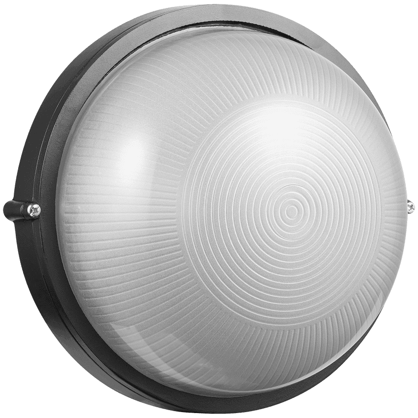 Ellies Illume Series - AC Round Bulkhead - Aluminium + Glass 1