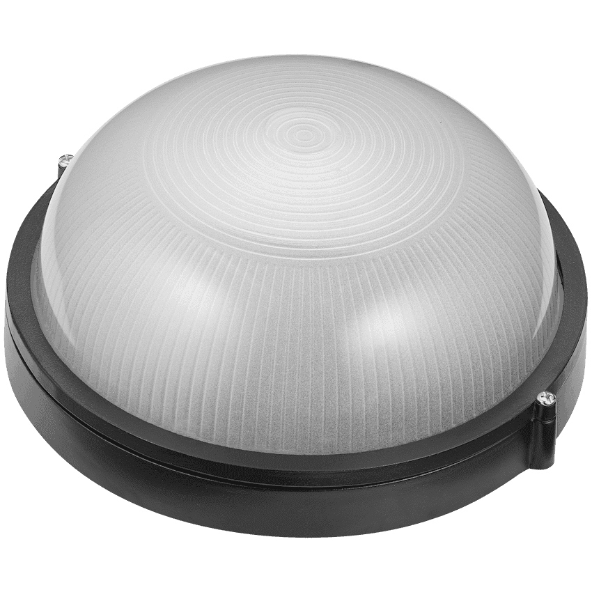 Ellies Illume Series - Large AC Round Bulkhead - Aluminium + Glass 9