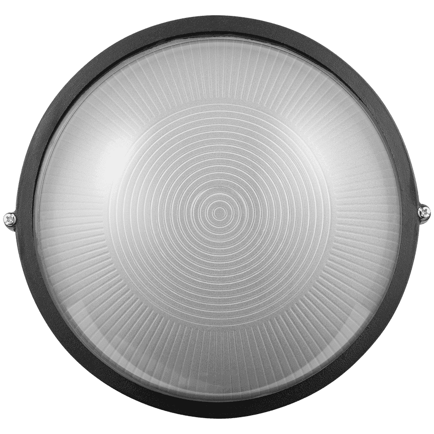 Ellies Illume Series - Large AC Round Bulkhead - Aluminium + Glass 10