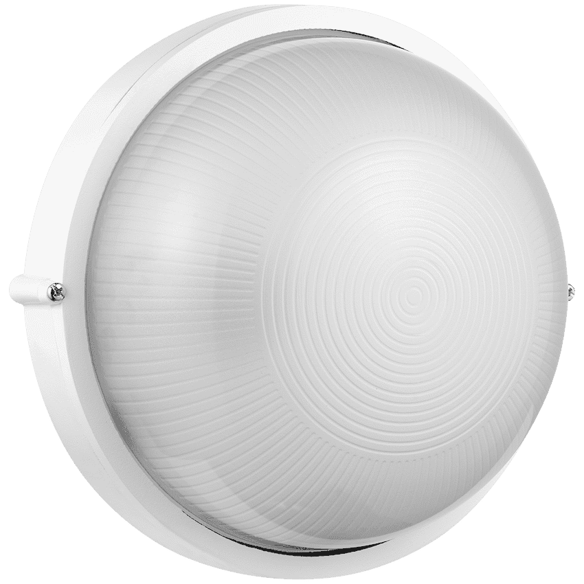 Ellies Illume Series - Large AC Round Bulkhead - Aluminium + Glass 2