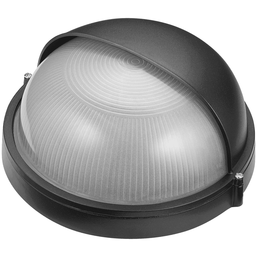 Ellies Arc Series - Large AC Round Bulkhead - Aluminium + Glass 9