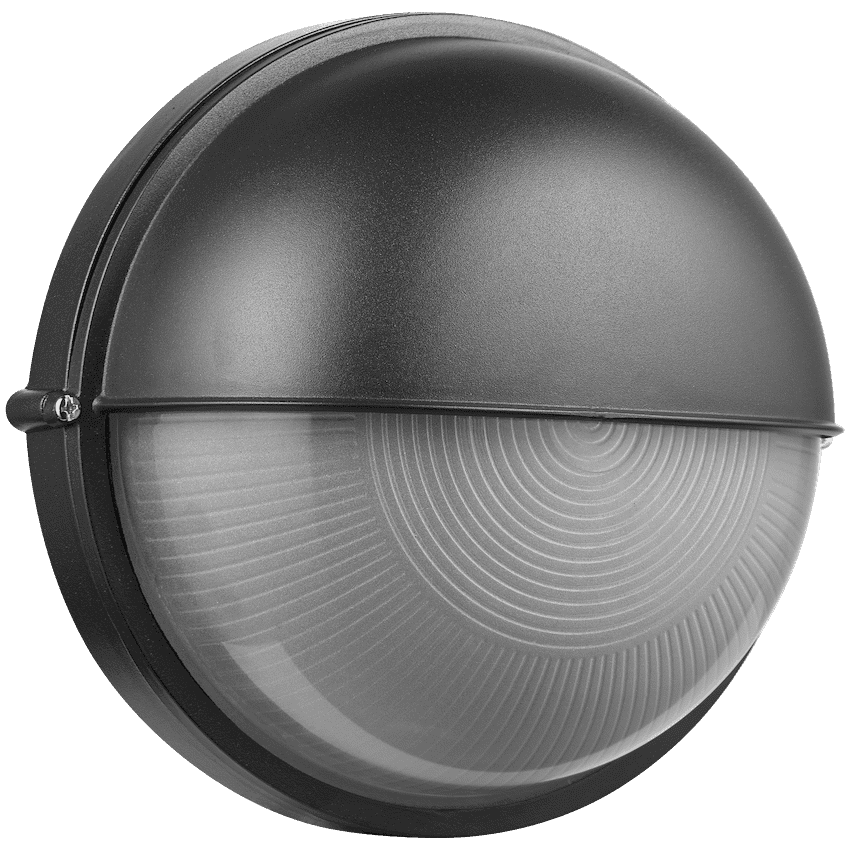 Ellies Arc Series - Large AC Round Bulkhead - Aluminium + Glass 1