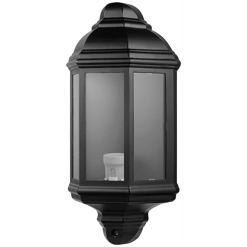 Ellies Forge Series - AC Wall Light - Aluminium + Glass - E27 Base -BK 3