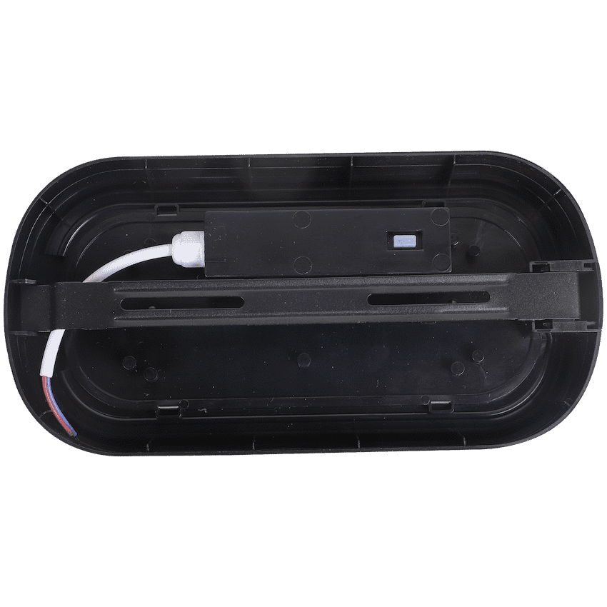 Ellies Ellipse Series AC 24W Capsule LED Bulkhead - PC 4