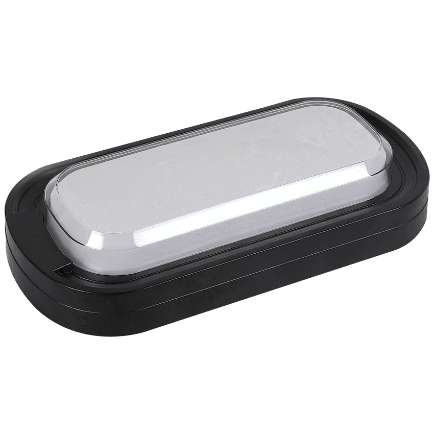 Ellies Ellipse Series AC 24W Capsule LED Bulkhead - PC 5