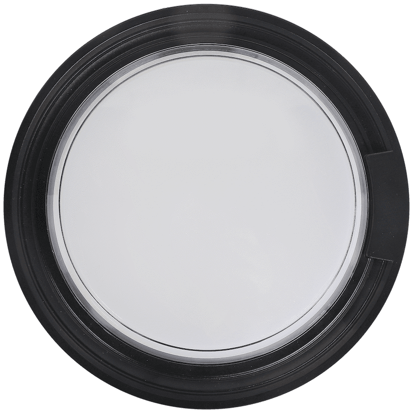 Ellies Cresent Series AC 24W Round LED Bulkhead - PC 3