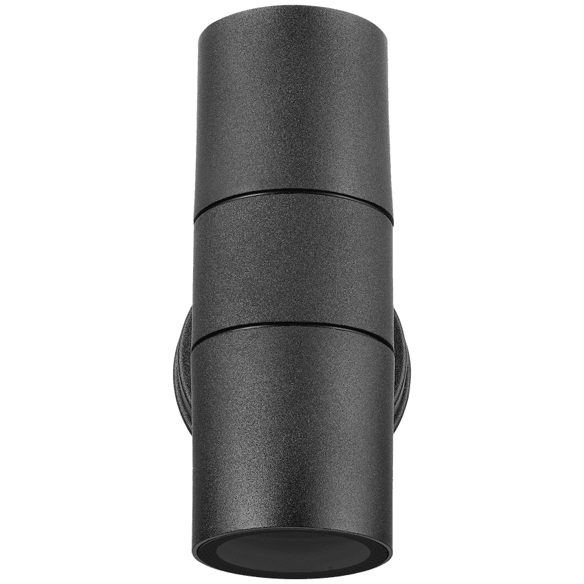 Ellies Ash Series AC dual beam wall light - Nylon Carbon Fiber 4