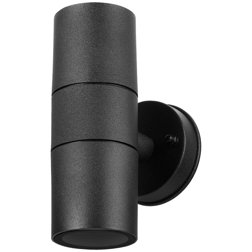 Ellies Ash Series AC dual beam wall light - Nylon Carbon Fiber 1