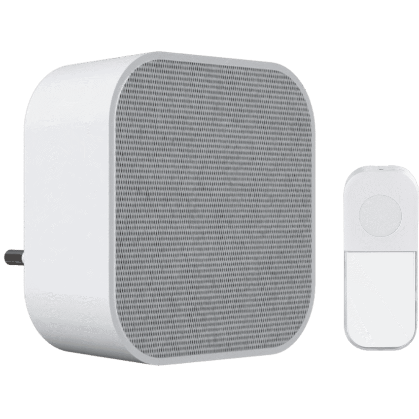 Ellies Secure Series - Wireless Doorbell - AC receiver and Battery operated Transmitter-WT 1