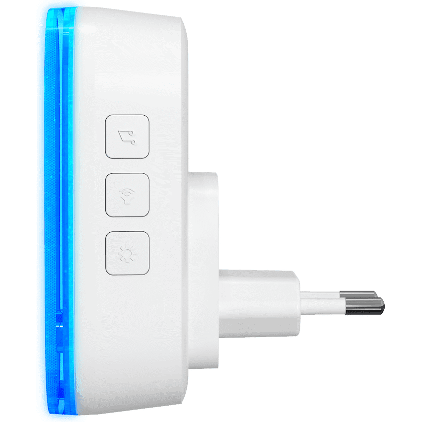 Ellies Secure Series - Wireless Kinetic Doorbell - AC Receiver and Kinetic transmitter - WT 5