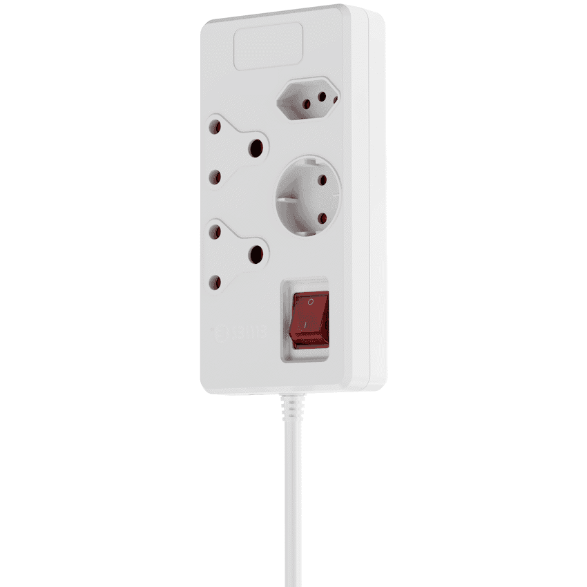 Ellies 4 way High Surge Multiplug 0.5M - WT 5