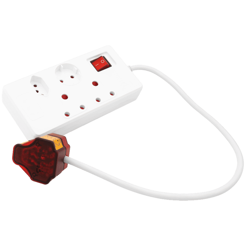 Ellies 4 way High Surge Multiplug 0.5M - WT 2