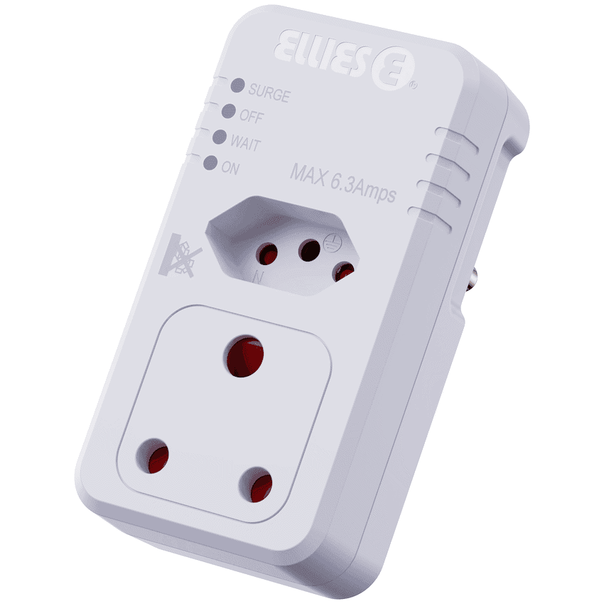 Ellies 2 Way High Surge Appliance Protector - WT 3