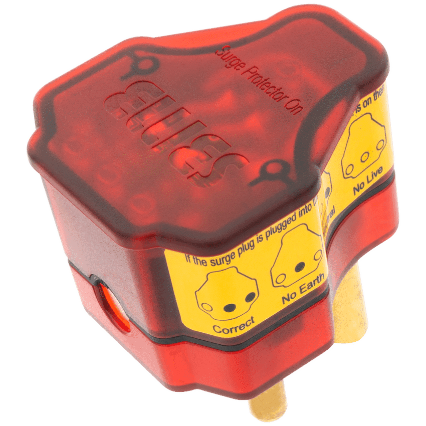 Ellies Re-wireable High Surge Plug Top - RD 2