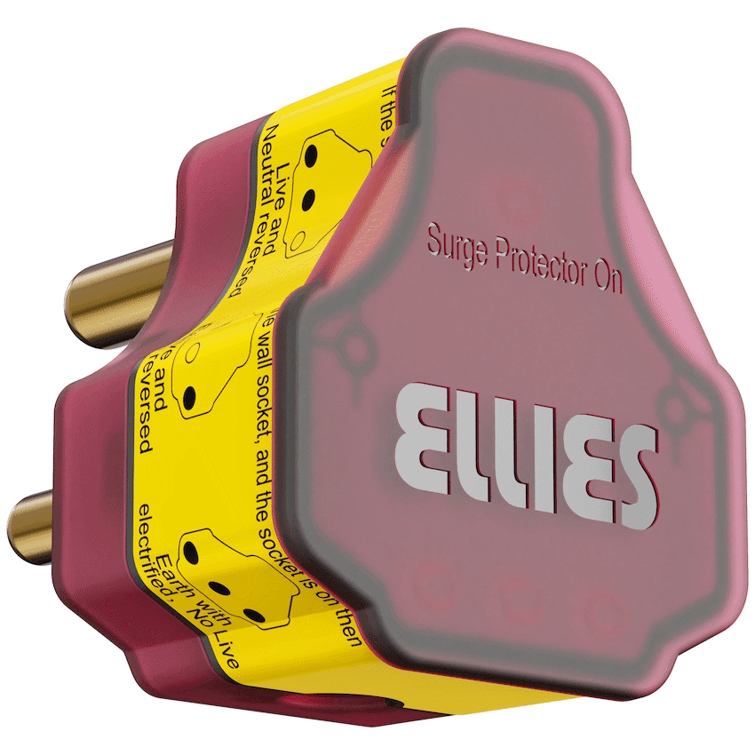 Ellies Re-wireable High Surge Plug Top - RD 4