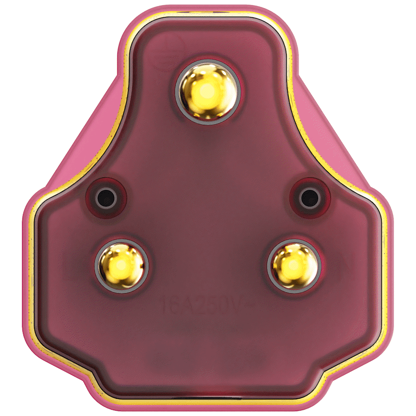 Ellies Re-wireable High Surge Plug Top - RD 5
