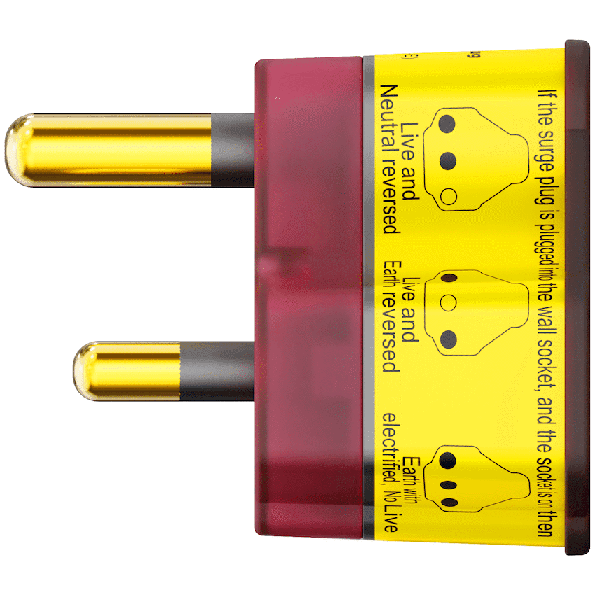Ellies Re-wireable High Surge Plug Top - RD 7