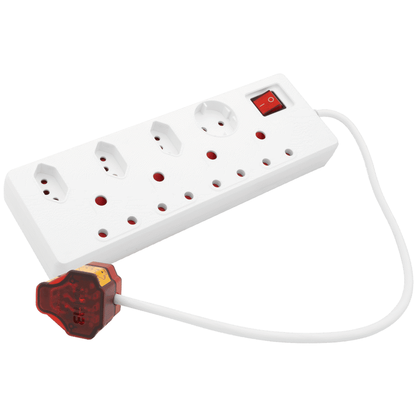 Ellies 8-Way High Surge Multiplug 0.5m - WT 2