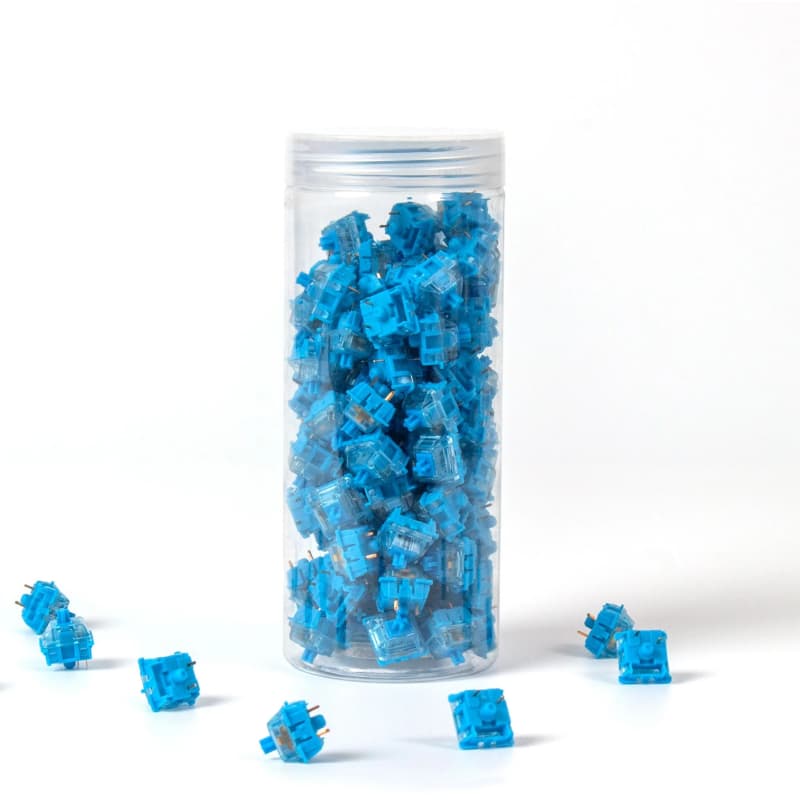 Keychron Blue Gateron Phantom Switches 110 pcs 2