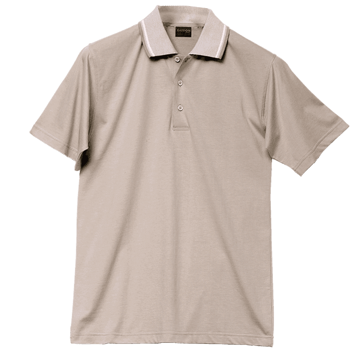 Jacquard Collar Golfer Mens 4