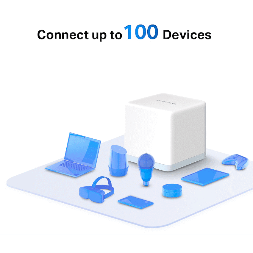 TP-Link Mercusys Halo H30 (2-Pack) AC1200 Whole Home Mesh Wi-Fi System 4