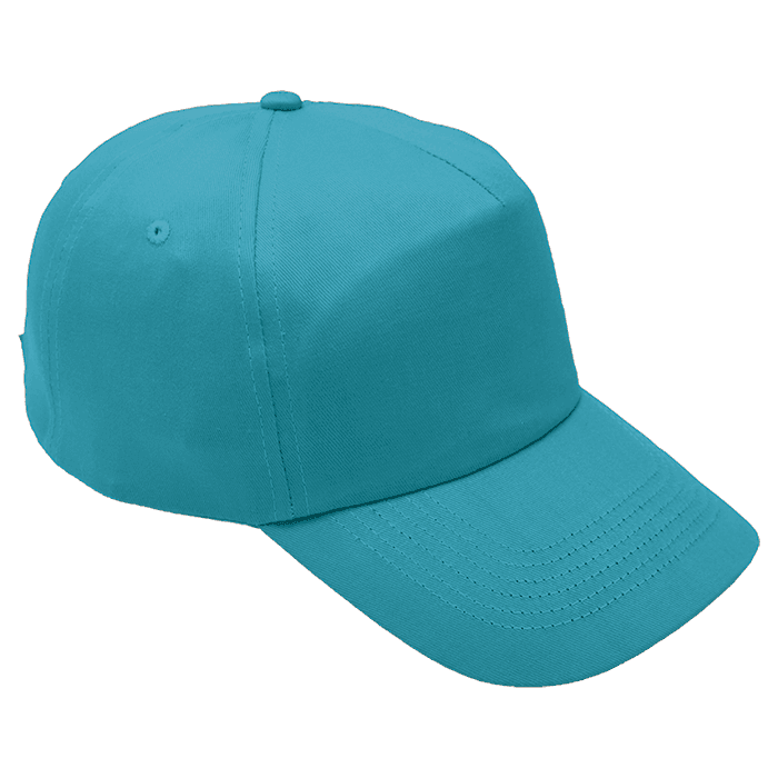 5 Panel Cotton with Hard Front Cap 5