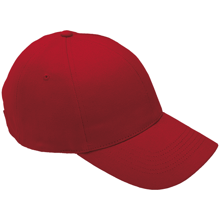 6 Panel Brushed Cotton Cap