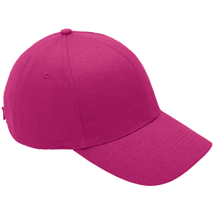 6 Panel Brushed Cotton Cap