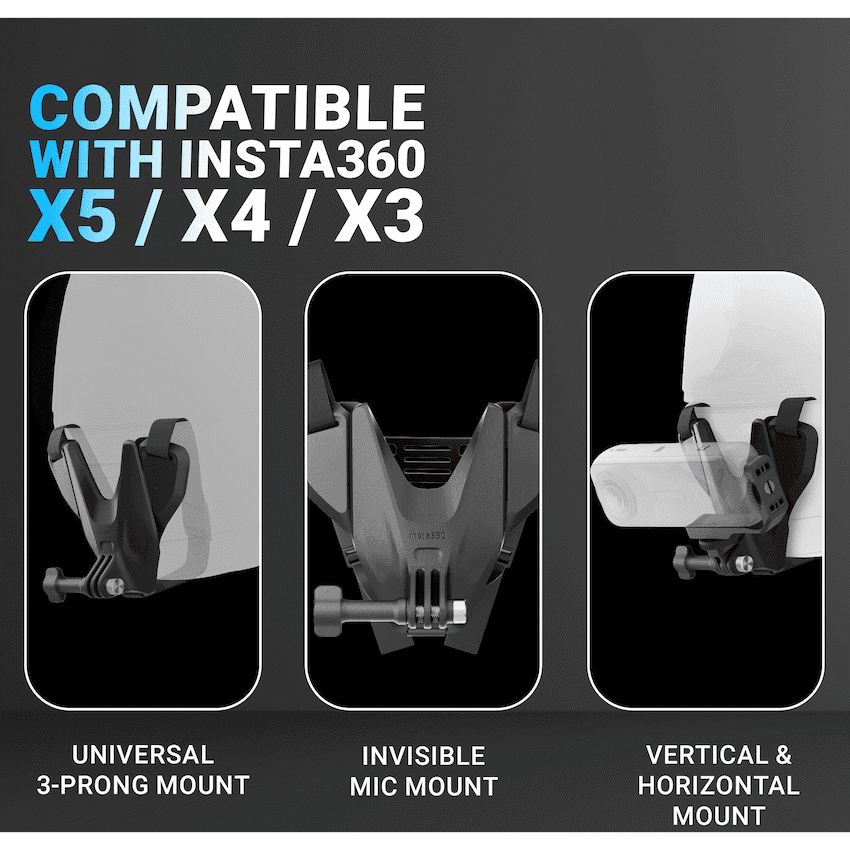 Insta360 Helmet Chin Mount 2.0 2
