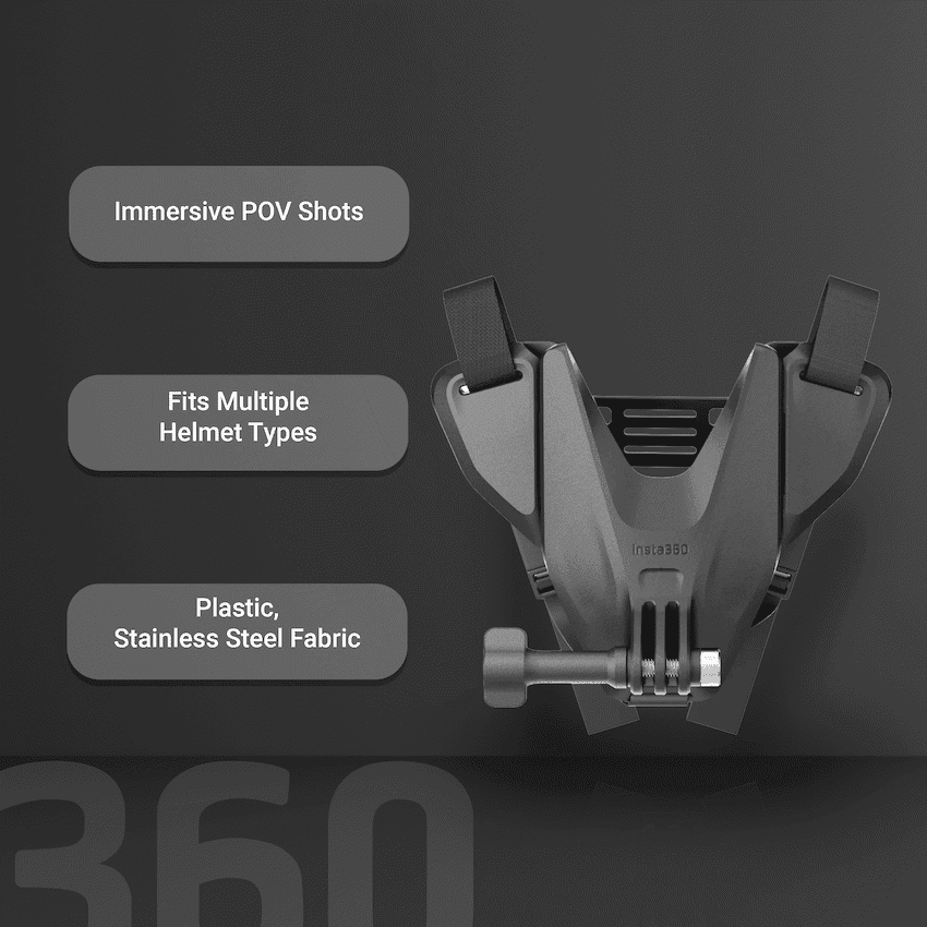 Insta360 Helmet Chin Mount 2.0 5