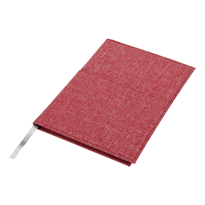 A5 Melange Notebook With Front Pocket 1