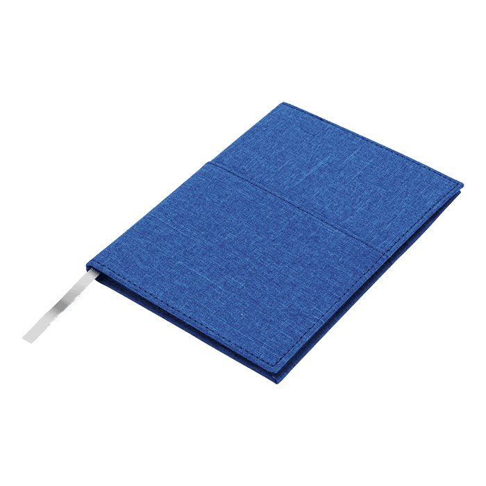 A5 Melange Notebook With Front Pocket 2