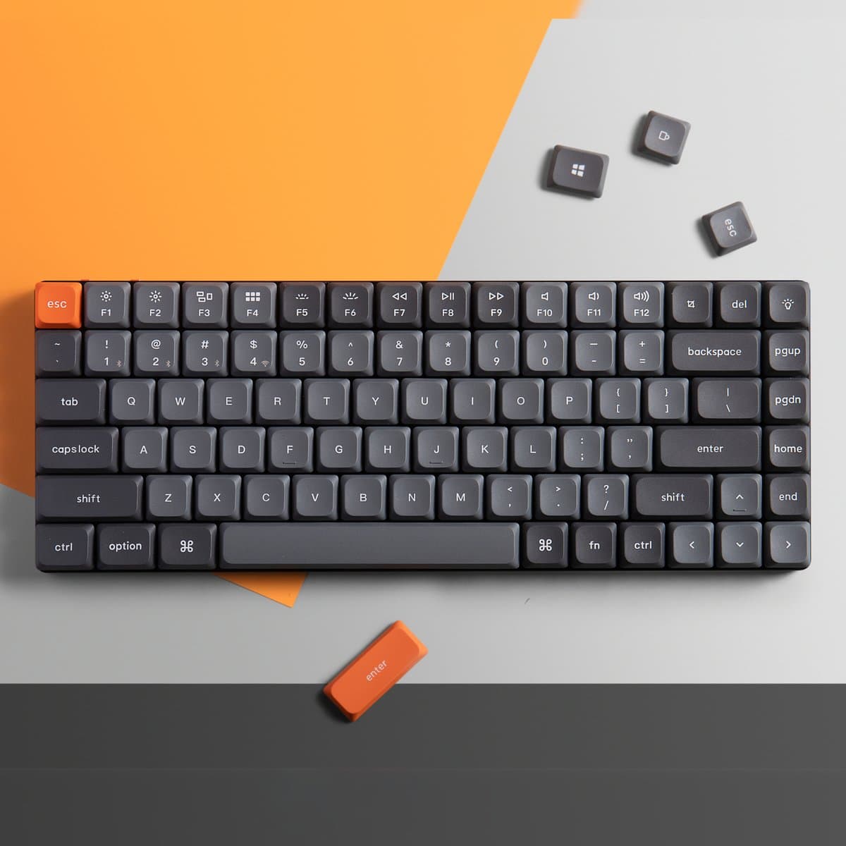 Keychron K3 Max QMK/VIA Wireless 75% Custom Mechanical Keyboard | BROWN Switches 5
