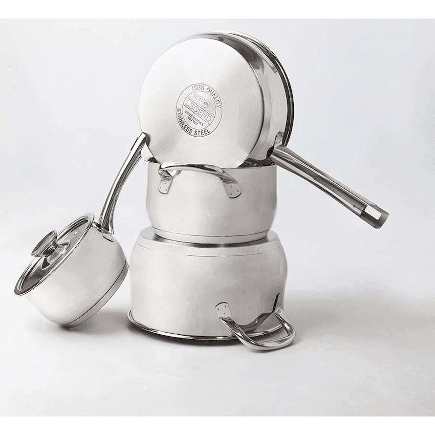 Legend Master Chef 7 Piece Stainless Steel Cookware Set 3
