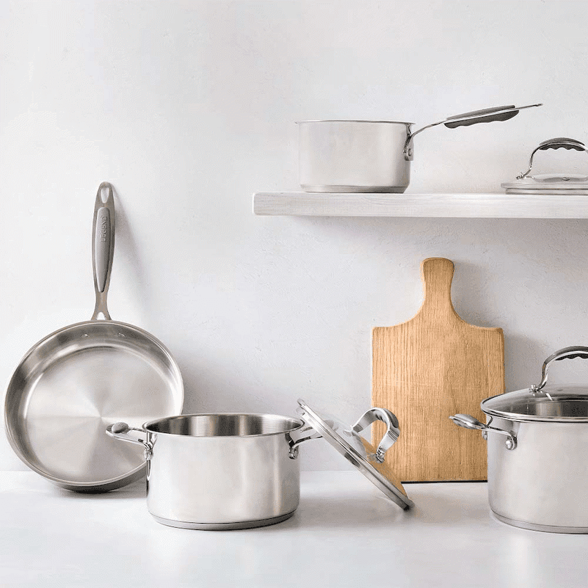 Legend Classic Chef 7 Piece Stainless Steel Cookware Set 5
