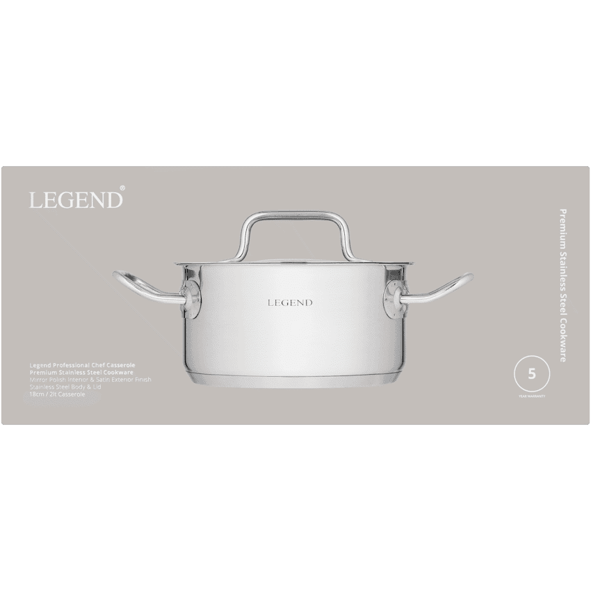 Legend Prof Chef 2lt Casserole 3